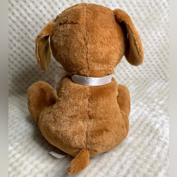 KELLTOY Plush Puppy Dog with Pink Hearts Stuffed Valentines Animal Toy - Picture 5 of 13